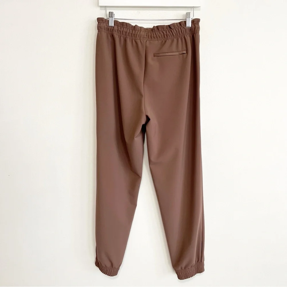 BOGO! Athleta Metropolis Jogger Satin Trim Mineral Brown Size 2